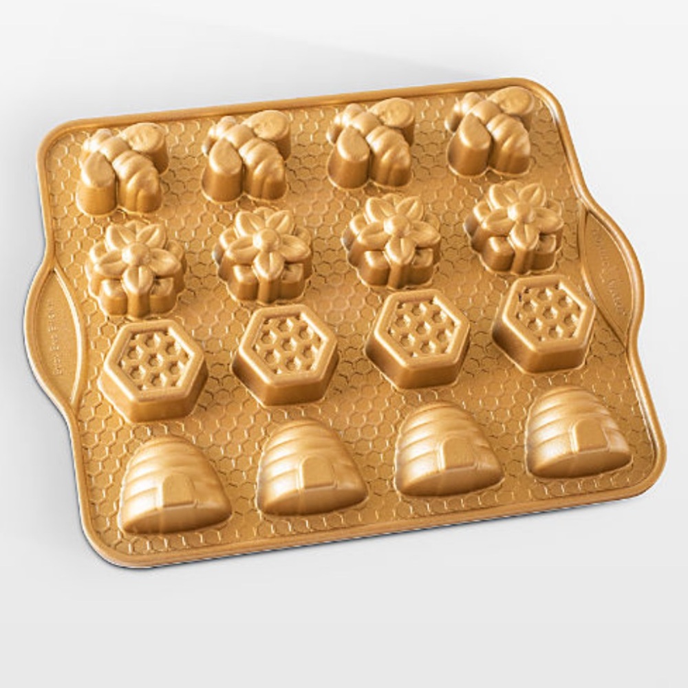 🆕 🐝🍯✨Nordic Ware Busy Bee Bitelet Pan